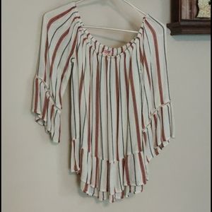 Off the shoulder top